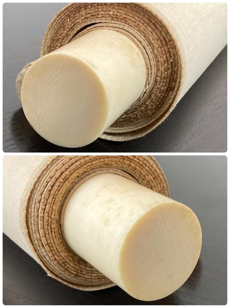 富取風堂／文部大臣賞受賞 松本楓湖師事「鯉」掛軸 紙本 金泥