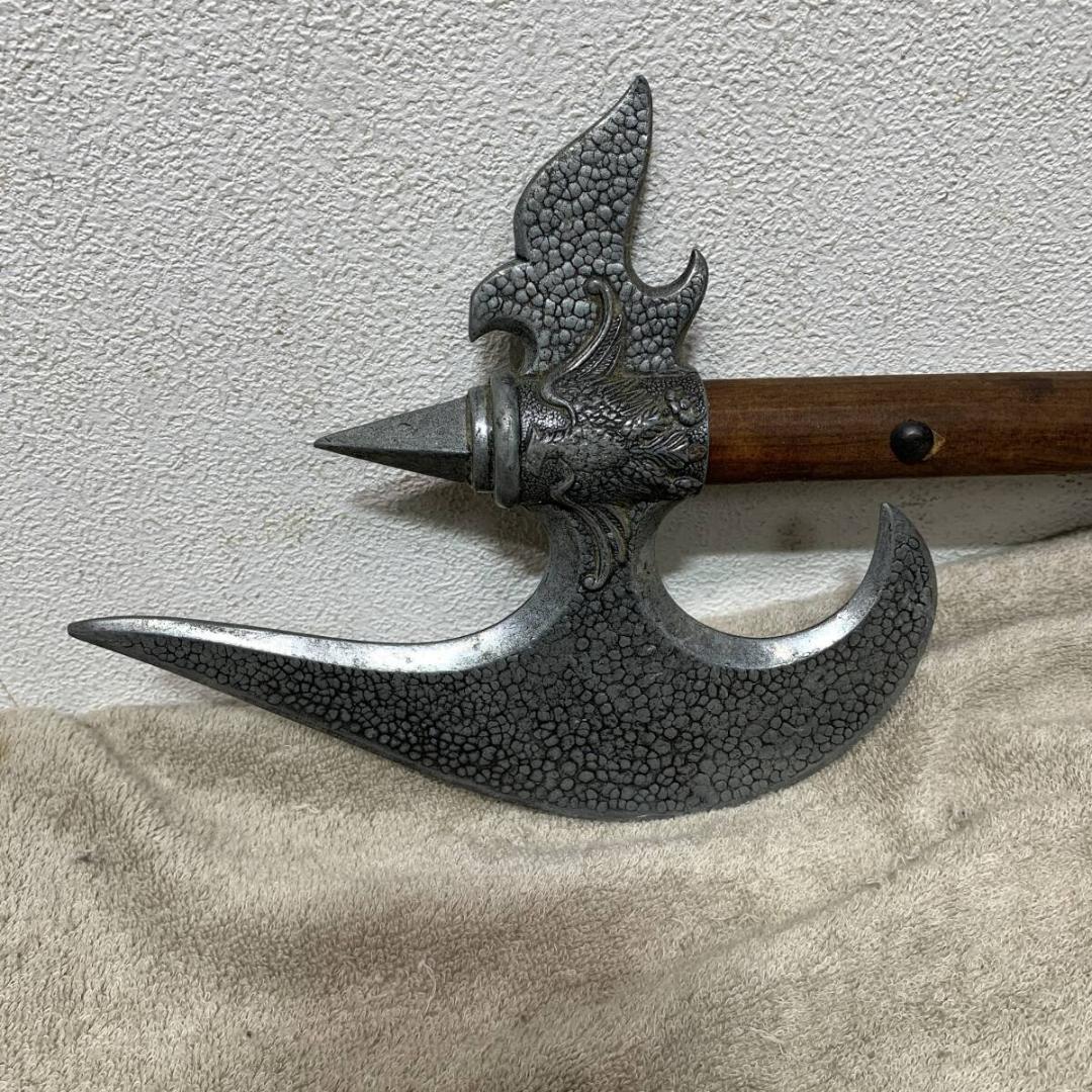 バトルアックス　模造刀　斧　アンティーク　コスプレ　武具　XZ4088