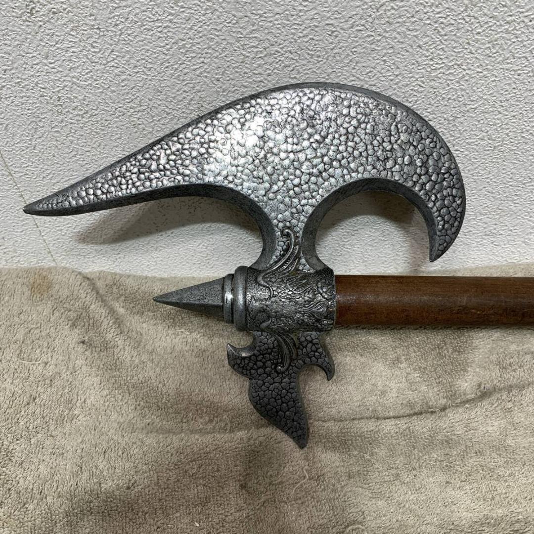 バトルアックス　模造刀　斧　アンティーク　コスプレ　武具　XZ4088