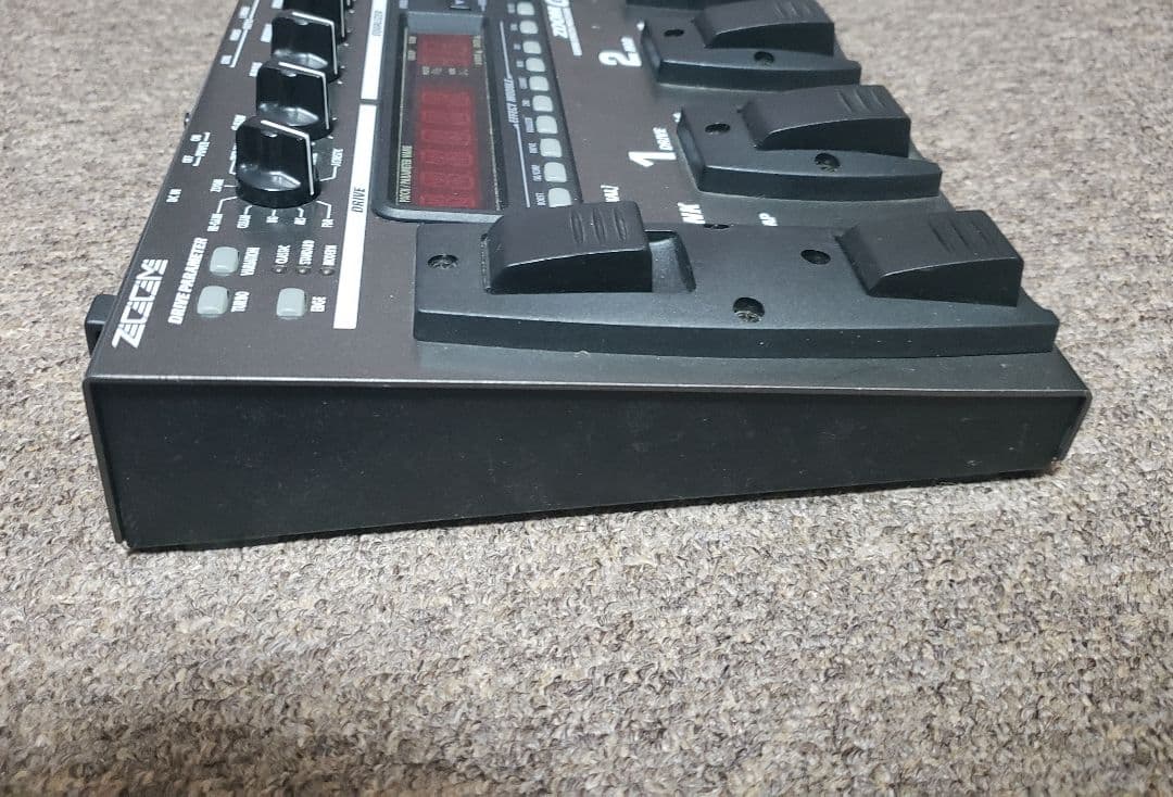 ZOOM マルチエフェクター GFX-5 純正ACアダプター付き 動作確認済み