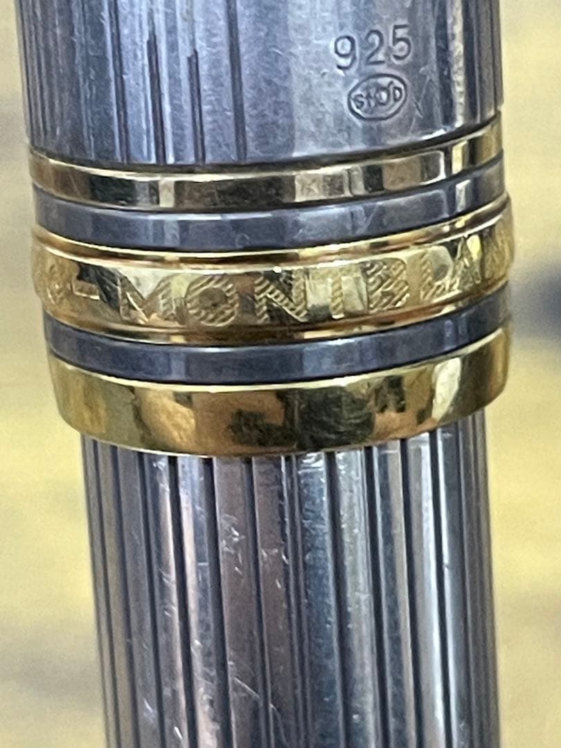 西ドイツ　モンブラン　1468 ヘミングウェイ　万年筆　18K シルバー 925