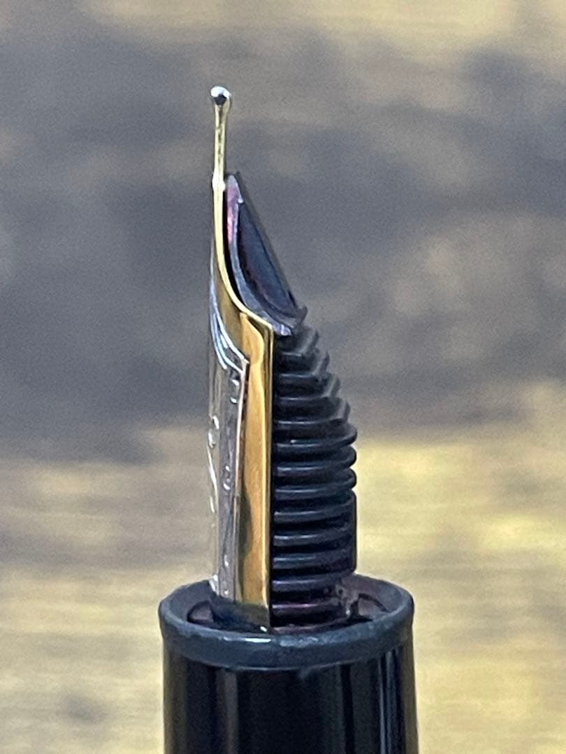 西ドイツ　モンブラン　1468 ヘミングウェイ　万年筆　18K シルバー 925