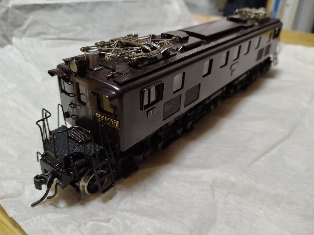 天賞堂　HOゲージ　EF15形電気機関車　ブラスモデル