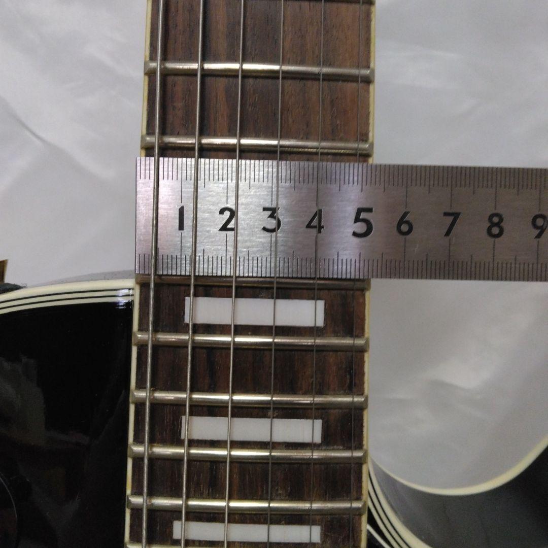 レスポール カスタムモデル 黒 メイソン/ソフトケース ベルト シールド付き