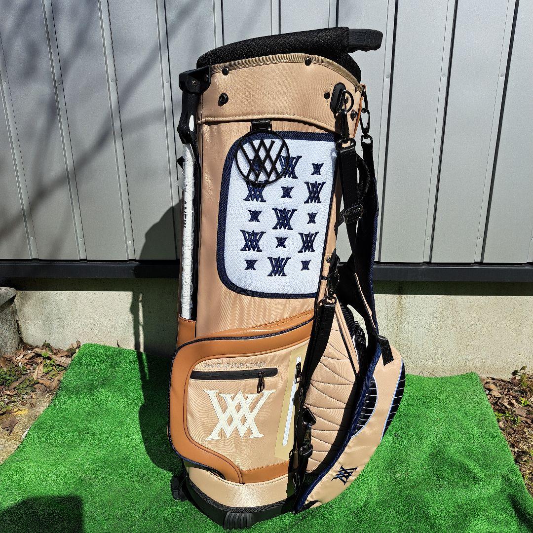 Anew　DESIGN STUDIO ゴルフバッグ ベージュ
