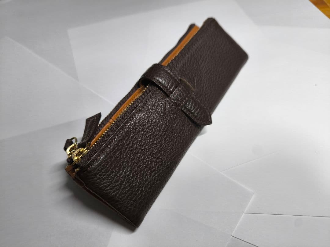 ルポペンケース　ダークブラウン　箱付き