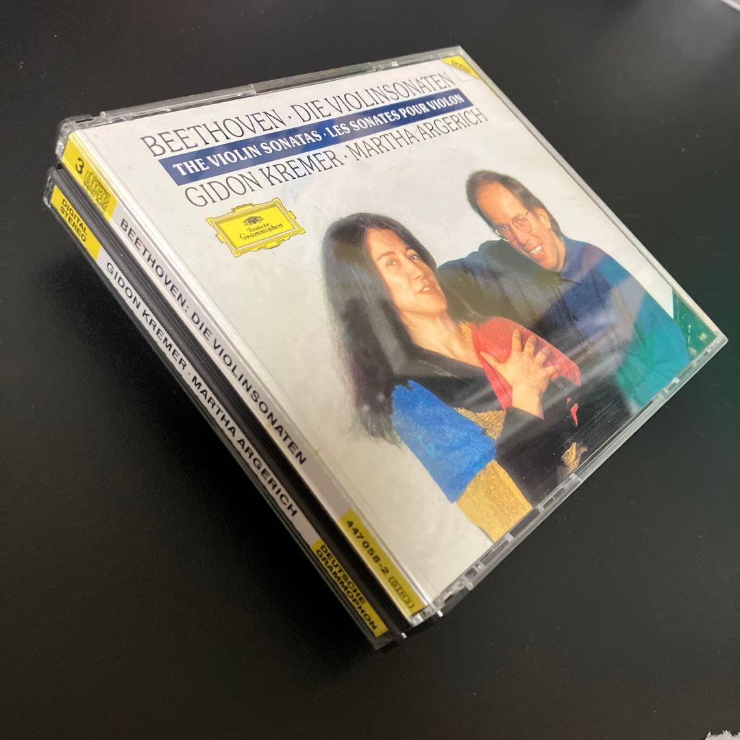 【売約済】クレーメル＆アルゲリッチ／ベートーヴェンvnソナタ全集　3CD