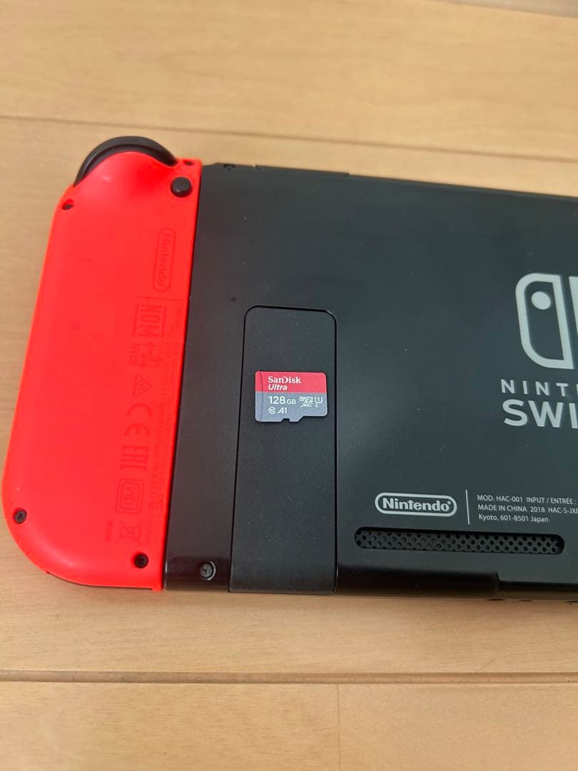 Nintendo Switch ネオンブルー/レッド 箱無しmicroSD付