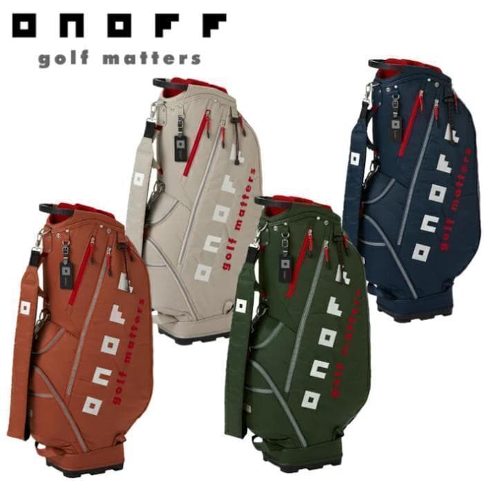 新品 ONOFF オノフ キャディバッグ OB3624 ダークネイビー
