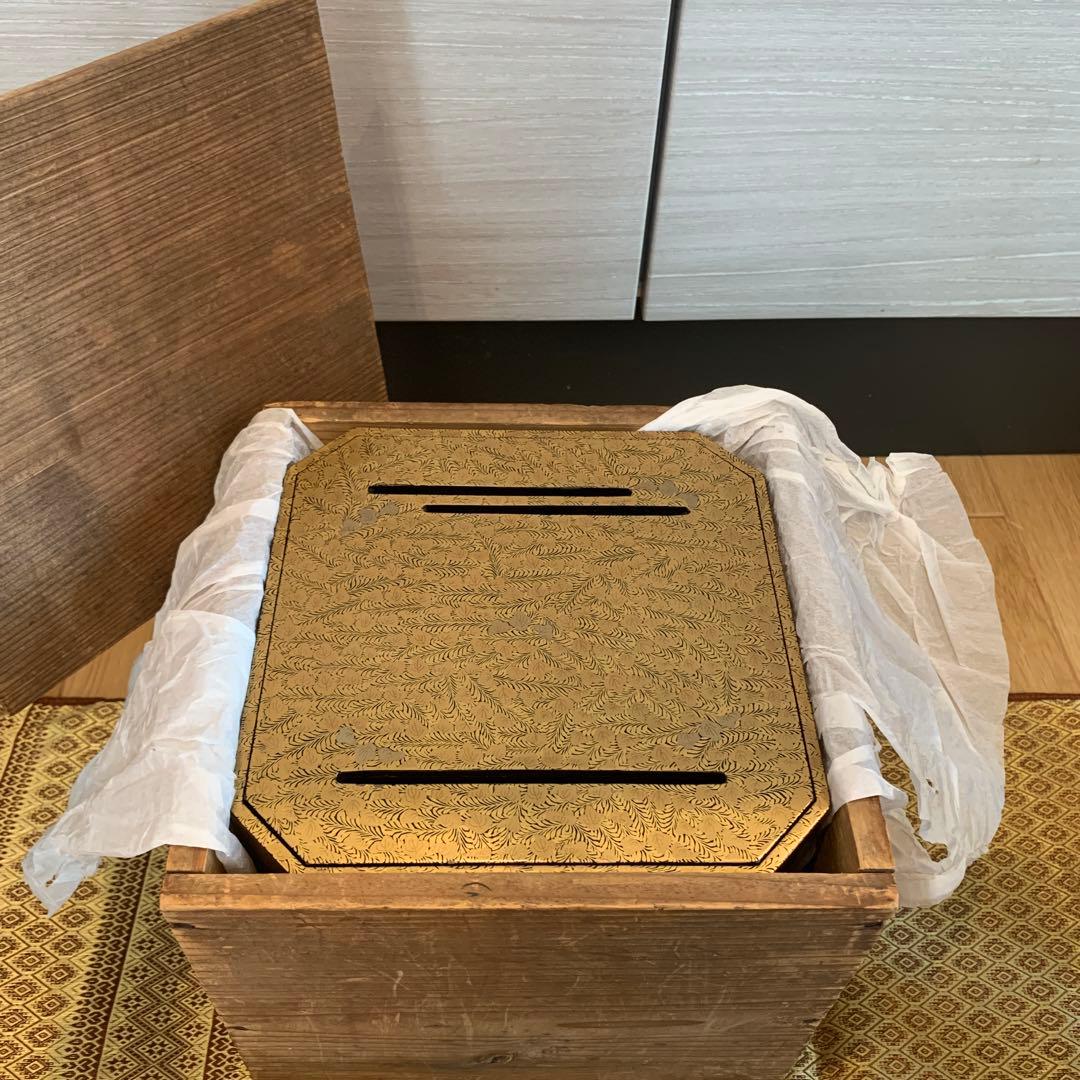 【祝儀用 御盃一組】三ツ盃 盃台(箱付き)