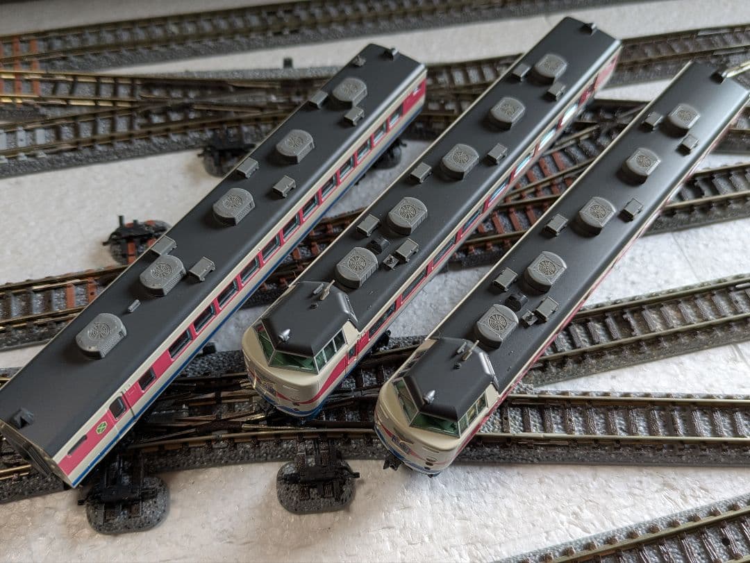 TOMIX　489系　白山色　98322 98323　9両フルセット