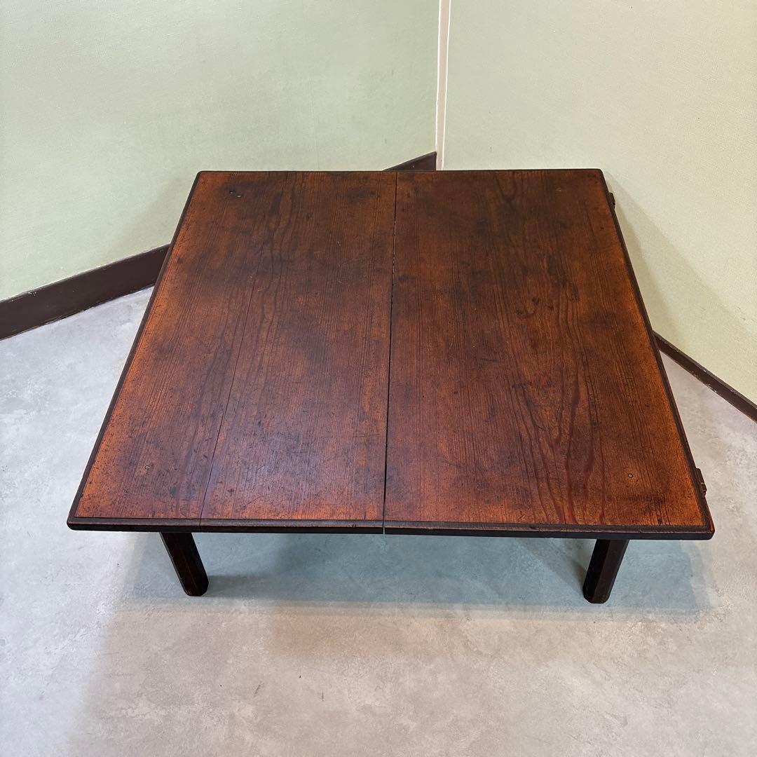 木製座卓 古民家ローテーブル｜無垢材 古家具｜和モダン