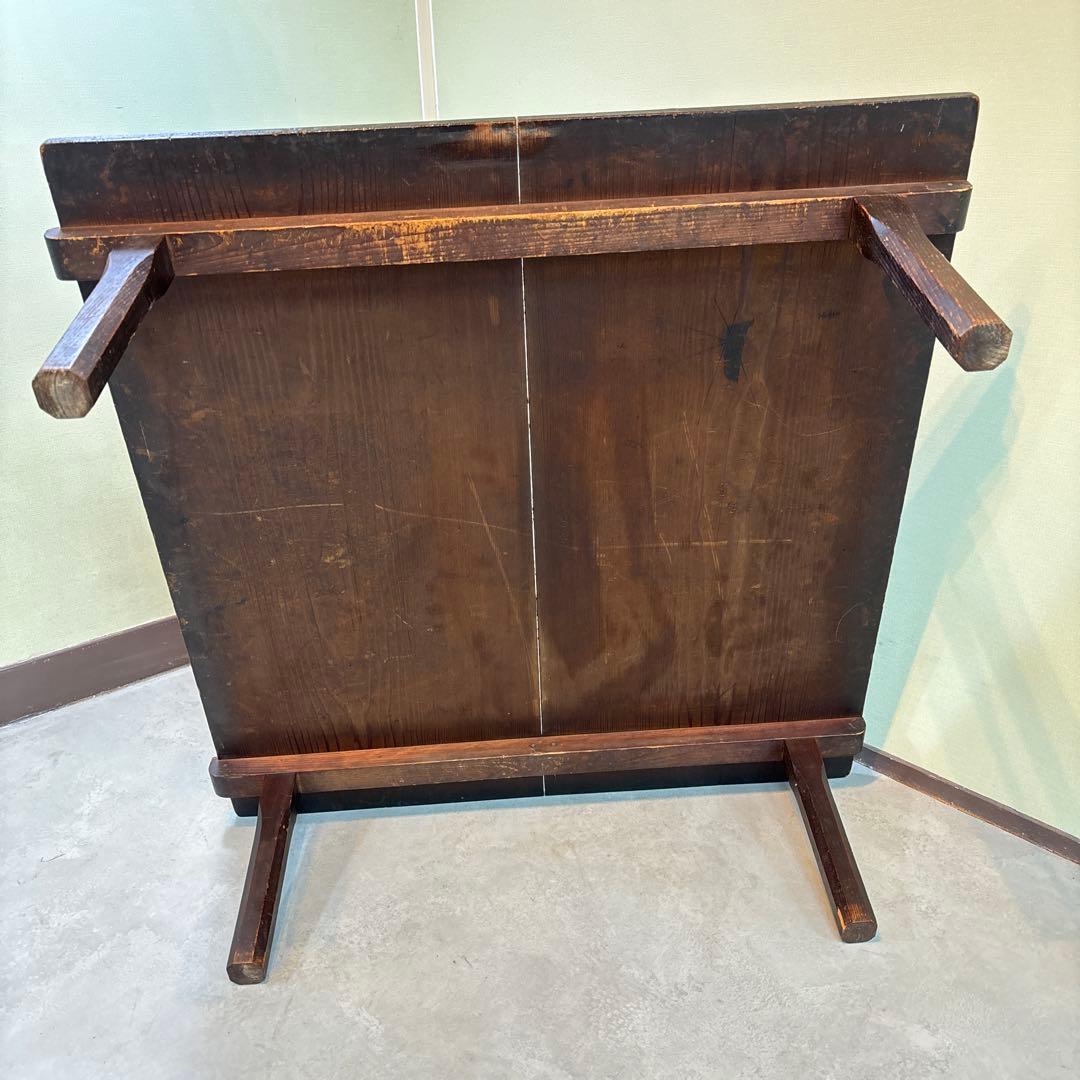 木製座卓 古民家ローテーブル｜無垢材 古家具｜和モダン