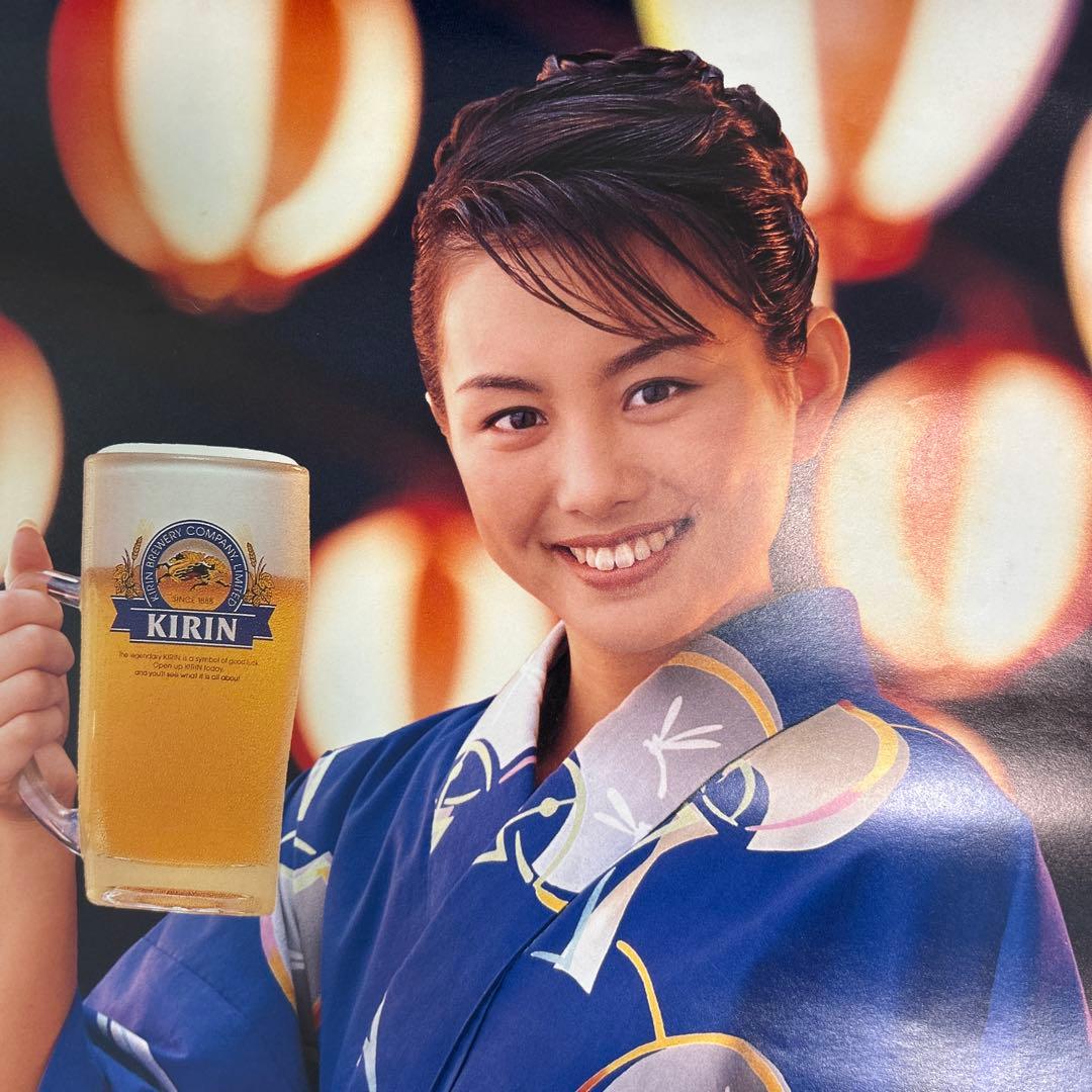 米倉涼子★キリン 夏祭り ポスター