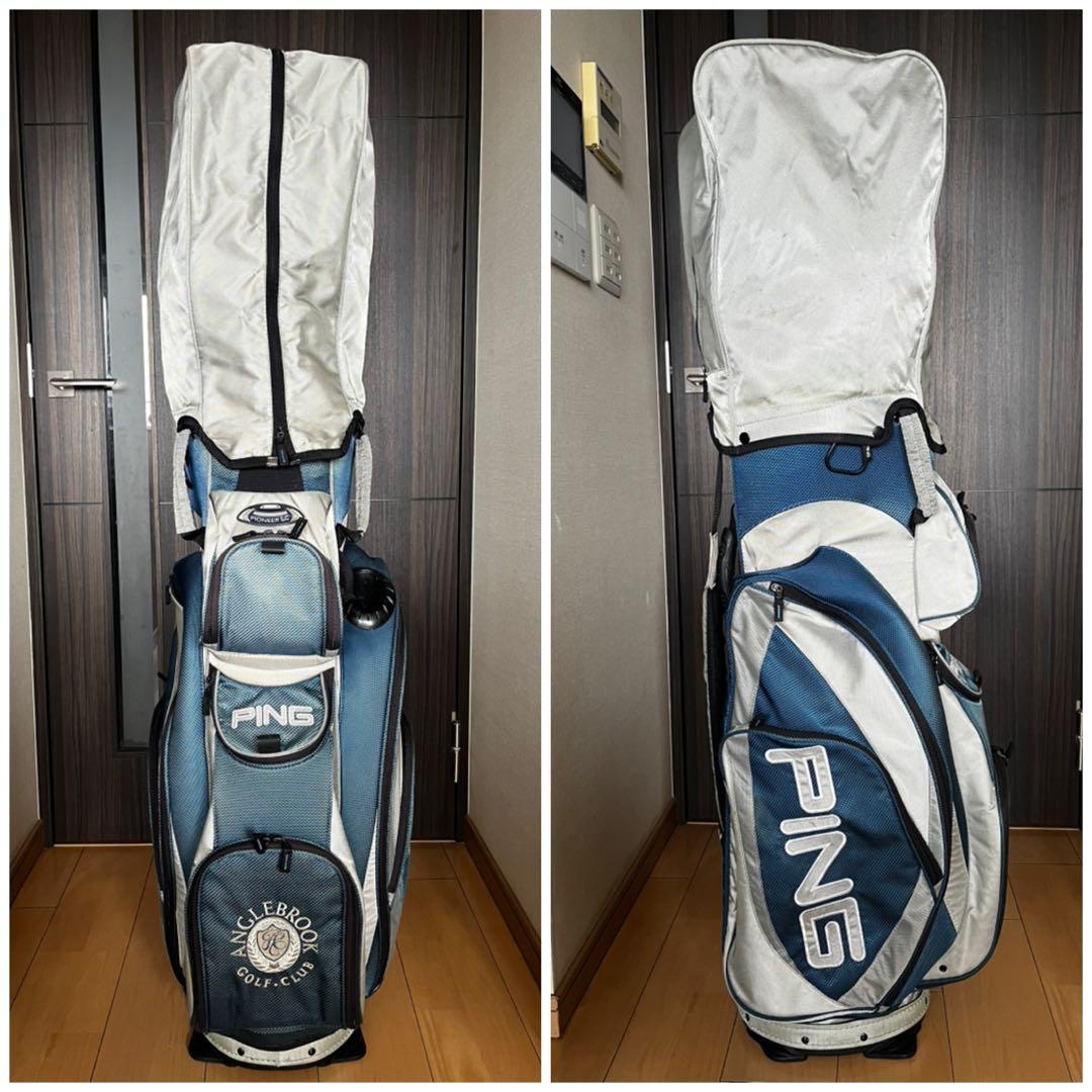 激レア 限定　PING ピン パイオニアLC カート型キャディバッグ 14分割
