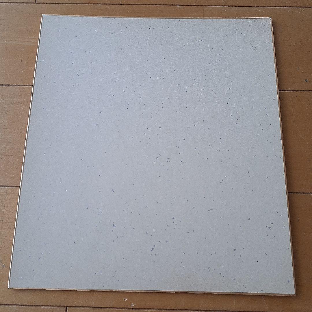 森高千里のサイン色紙(直筆、本物)【アイドル時代の希少】 通常色紙サイズ