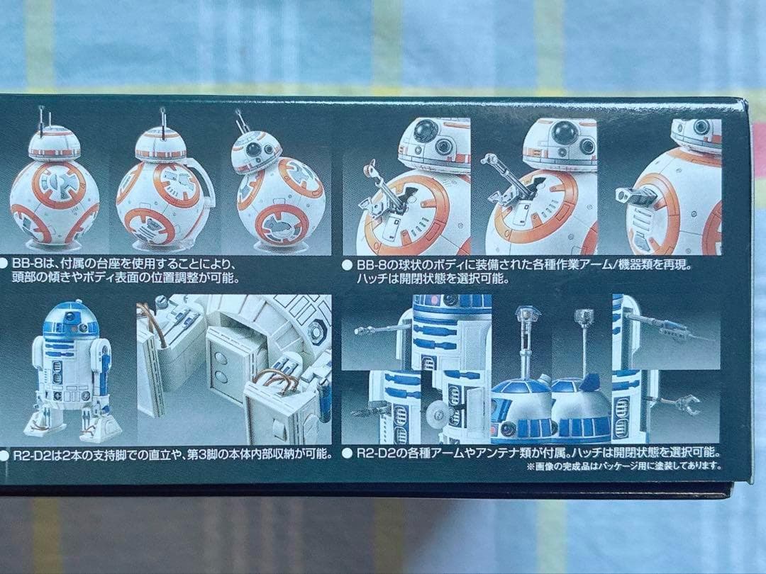 超美品 初版品 赤バンダイ スターウォーズ 1/12 BB8 & R2D2