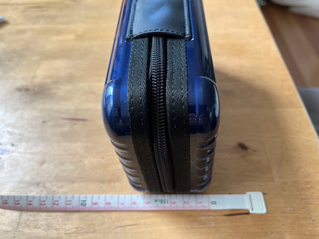 【絶品】RIMOWA ネイビー トラベルポーチ タイ国際航空