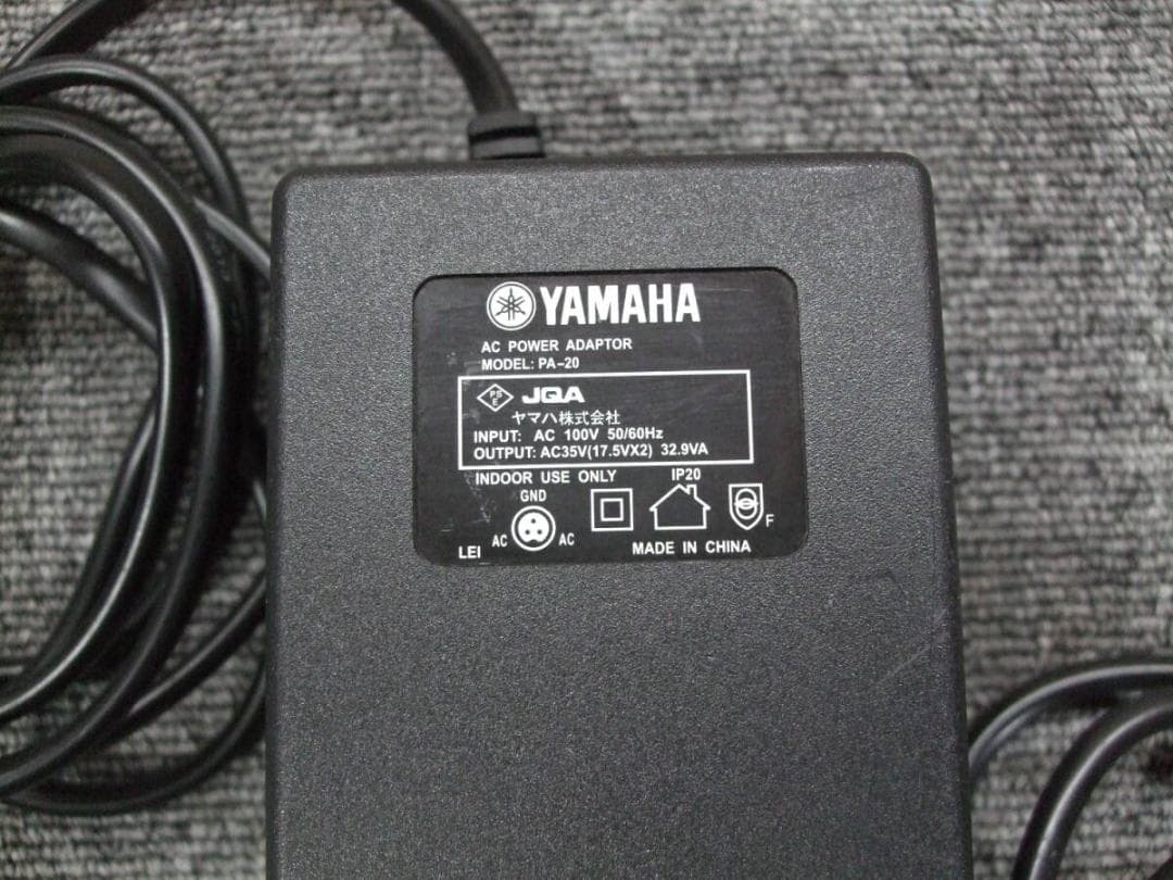 YAMAHA ヤマハ MG124CX ミキサー ミキシング PA-20 アダプタ