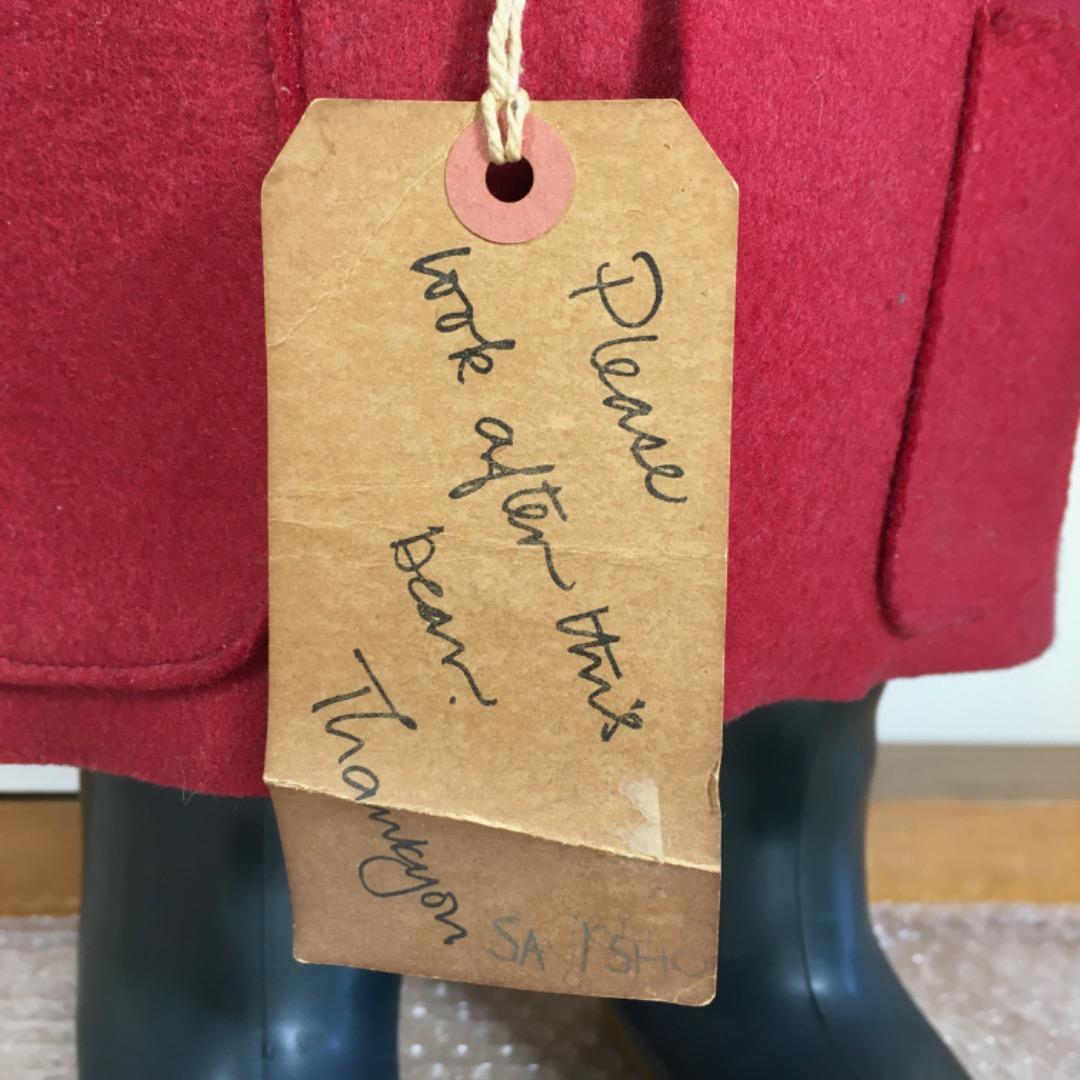 ○ガブリエルデザイン社　パディントン　ベア　約50センチ　1972年製