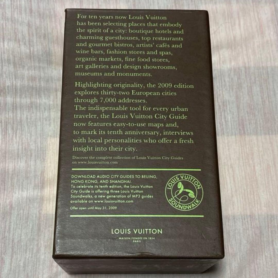 地図・旅行ガイド LOUIS VUITTON CITY GUIDE 2009