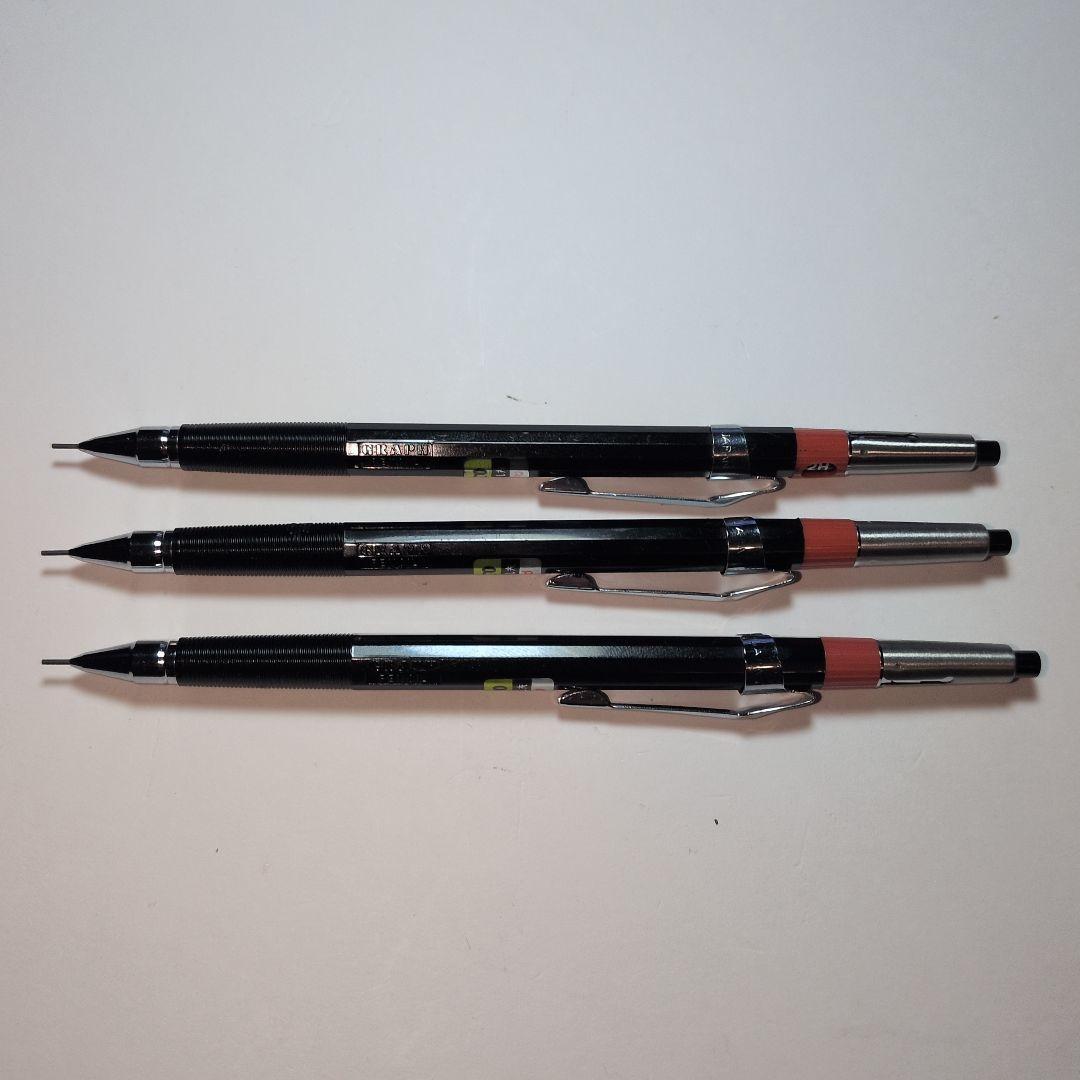 ぺんてる PMGメカニカグラフ　製図 廃盤シャーペンシャープペンシル 3本