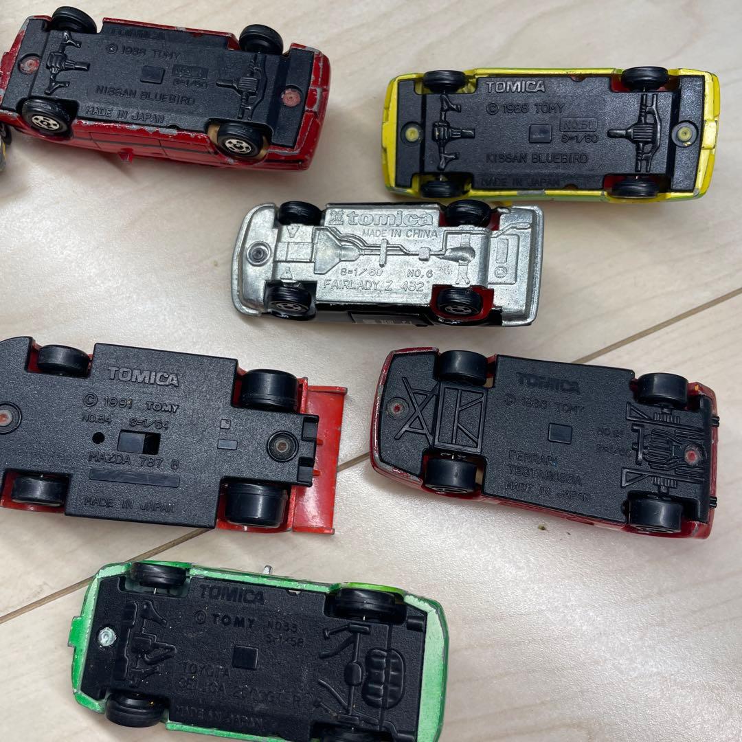 トミカ ミニカー 大量まとめ Fairlady Ferrari Celica