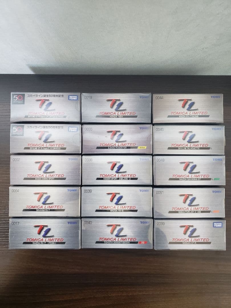 トミカリミテッド　廃盤　33GT-R 他　新品未開封含む　15車種　セット売り