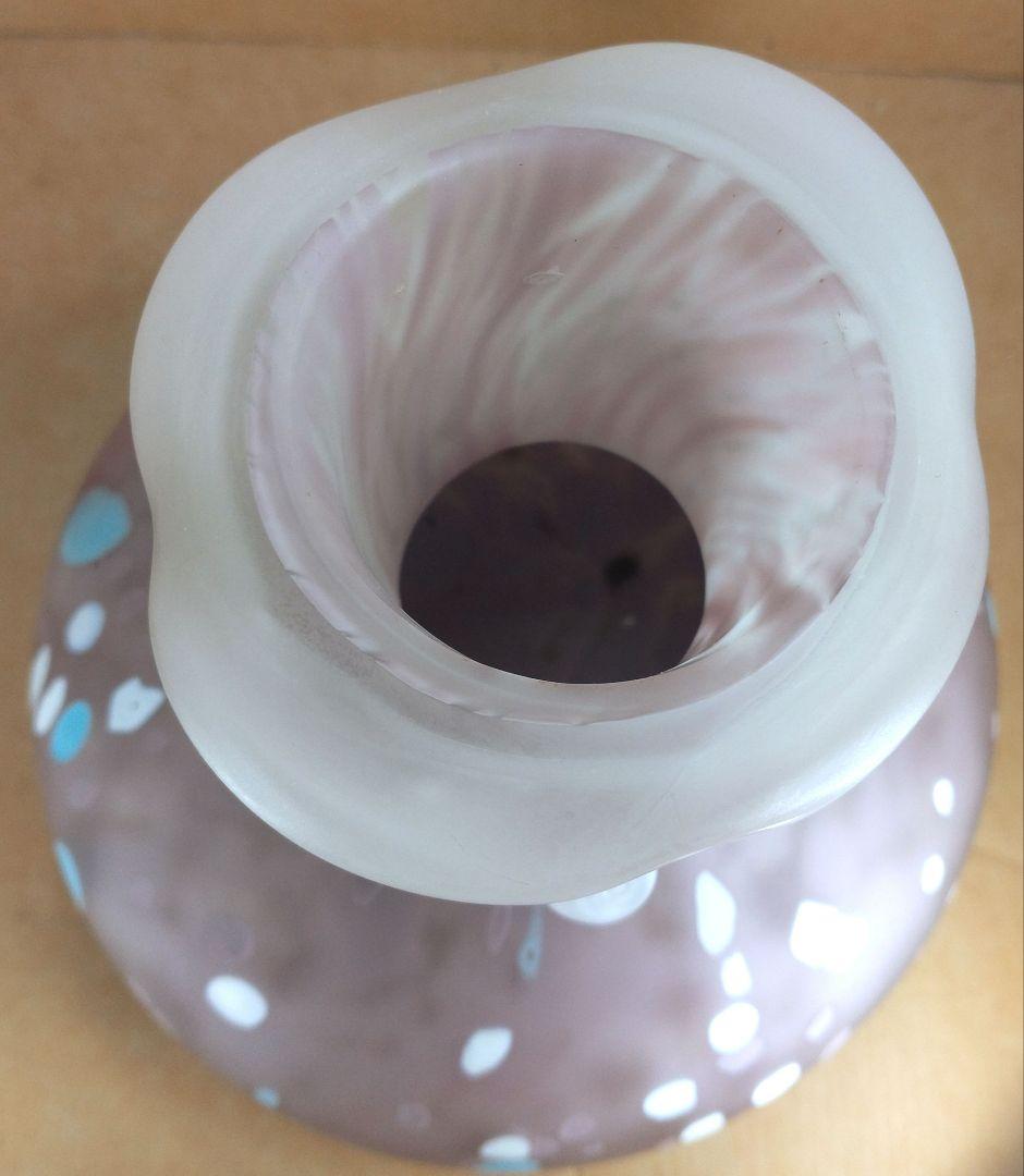 【本物保証】藤田喬平 手吹 流光 共箱 808回毎日オークション出品現物 無傷