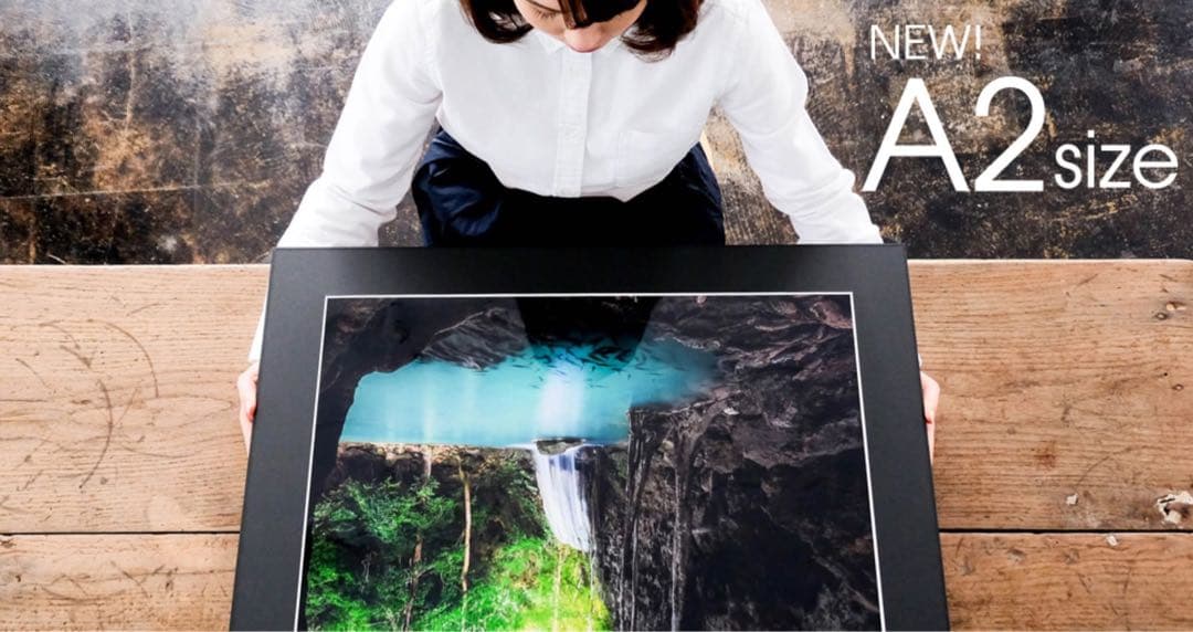 立澤重良アートフォト「ride to twilight」美濃和紙パネル装A2