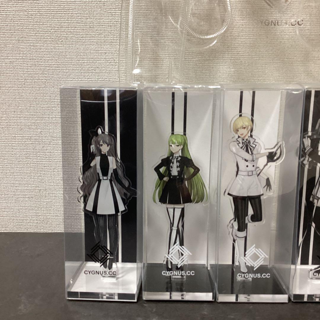 CYGNUS .CC Acrylic Character Figures セット