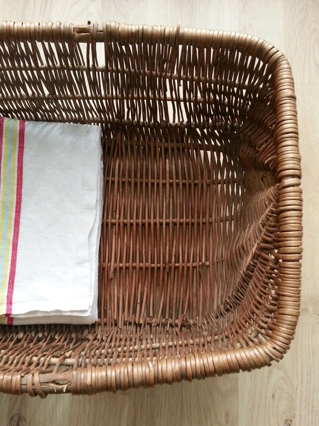 パニエ 籠 バスケット フランス アンティーク かご
