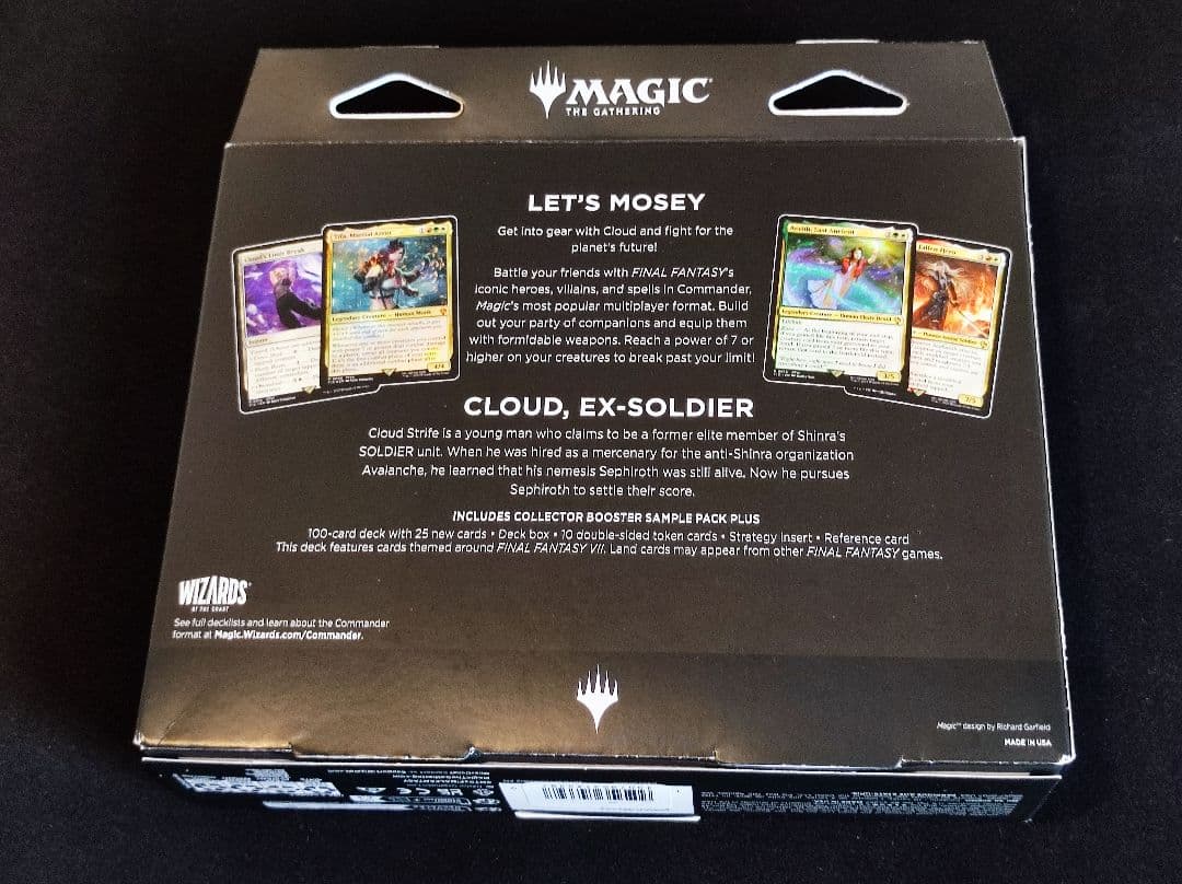 FINAL FANTASY 統率者デッキ 英語版 リミットブレイク