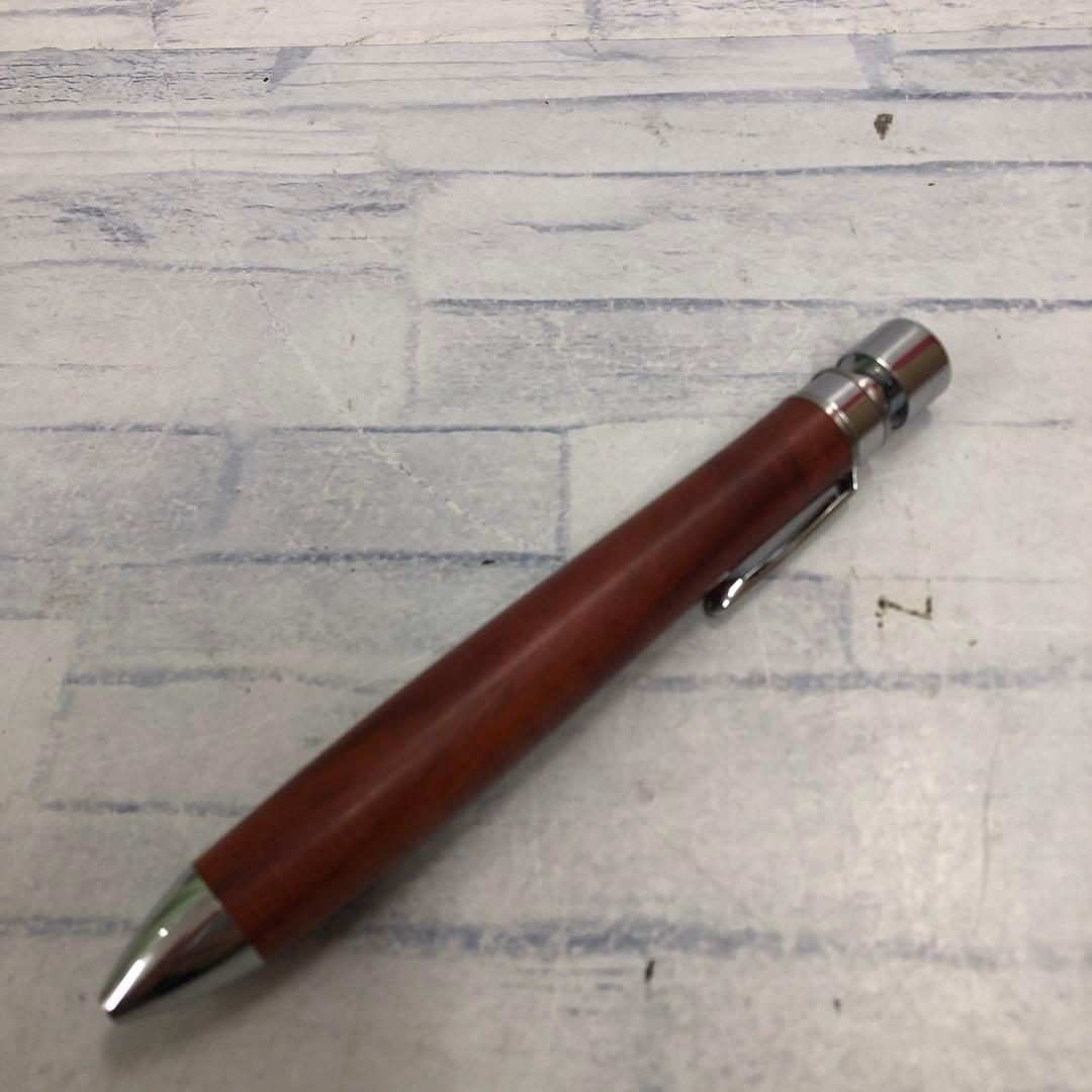 k1173 工房楔　グラッソ（多機能ペン）　シアメースローズウッド