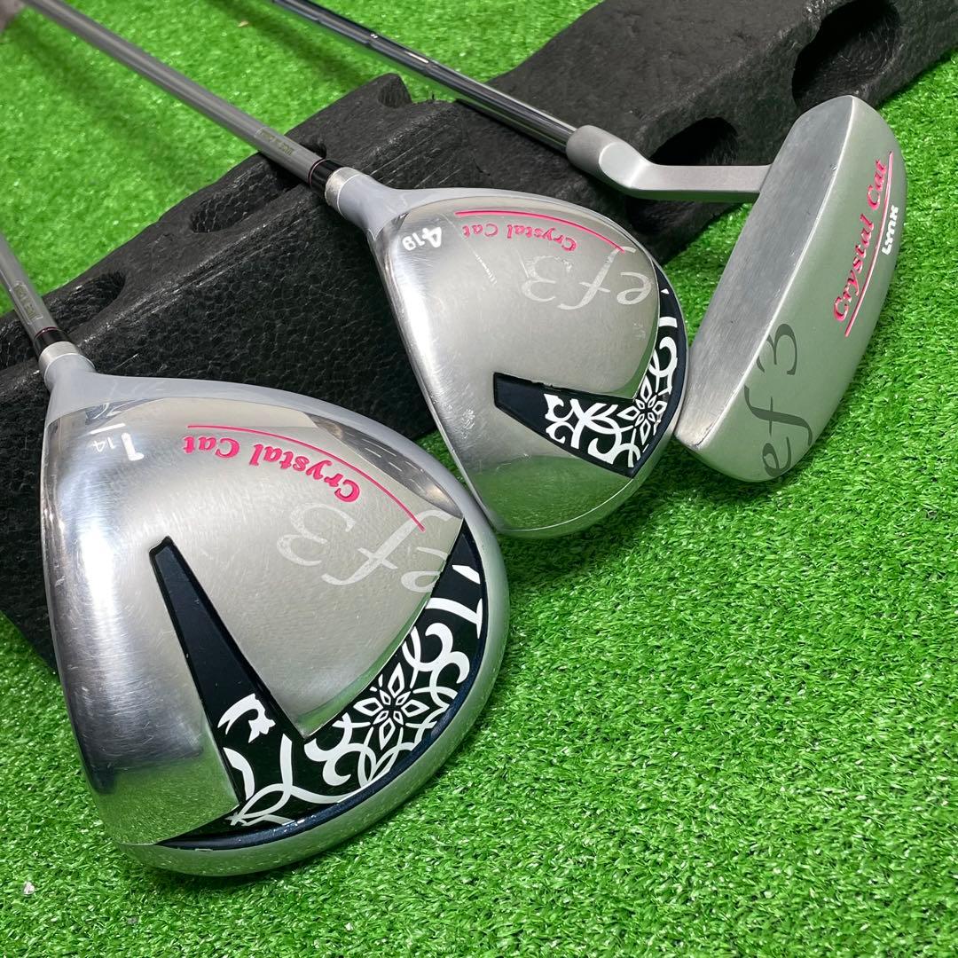 Lynx Crystal Cat ef3 レディースゴルフセット 7本