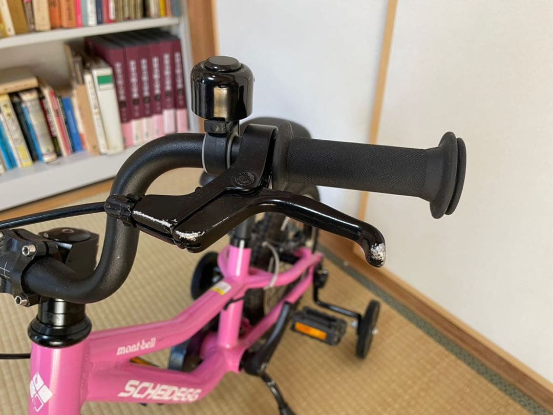 値下げ　シャイデック　モンベル　キッズ　14インチ　ベル装着済み