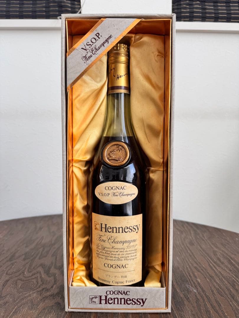未開栓　Hennessy VSOP ブランデー　ボックス入り
