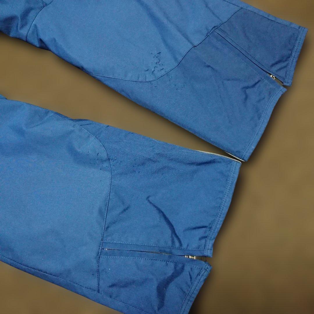 送料無料【DESCENTE】ネイビーブルースキーパンツ O