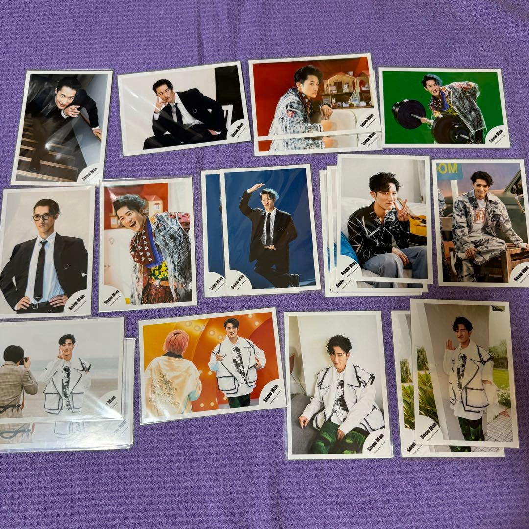 岩本照 佐久間大介 Man オフショ 公式写真 まとめ売り 大量