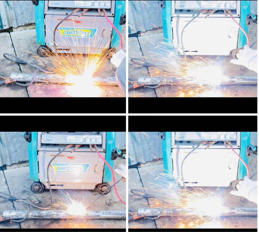 Denyo GAW-150ES2 ポータブル発電機 動作確認済み