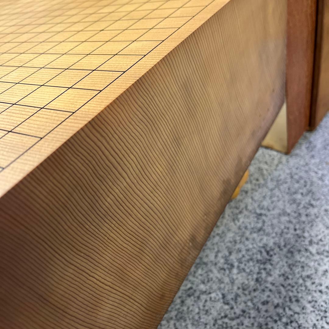 昭和レトロ 木製 囲碁版囲碁盤 脚付きレトロ ビンテージ ボードゲーム 格安