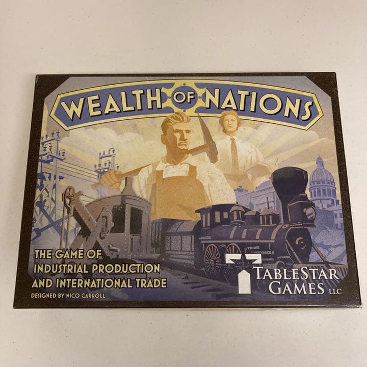 【絶版】WEALTH OF NATIONS 国富論【ボードゲーム】