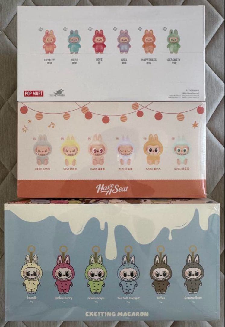 THE MONSTERS LABUBU ３アソートボックスセット