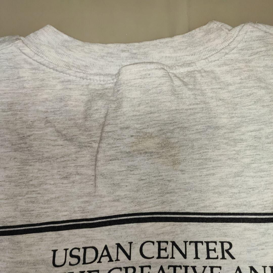 90年代 J.S.BACH バッハ Tシャツ ヘインズ　両面プリント グレー