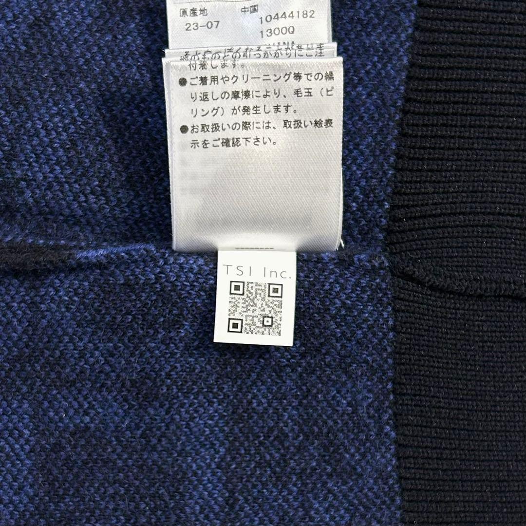 PEARLY GATES カシミヤブレンド ジャガード ニットパーカー サイズ6