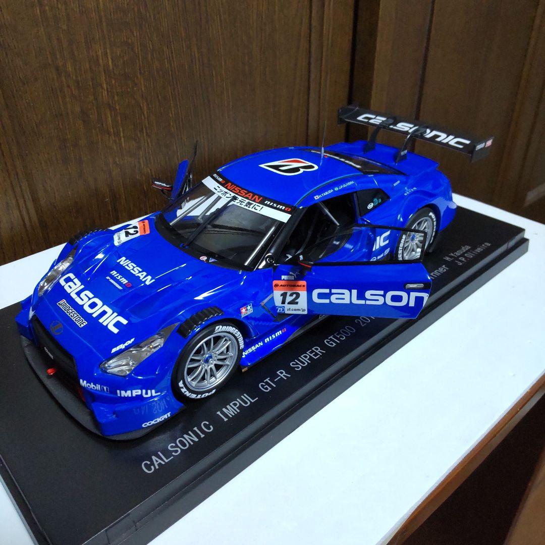 ニッサン GT-R R35 カルソニック スーパーGT 1/18 エブロ