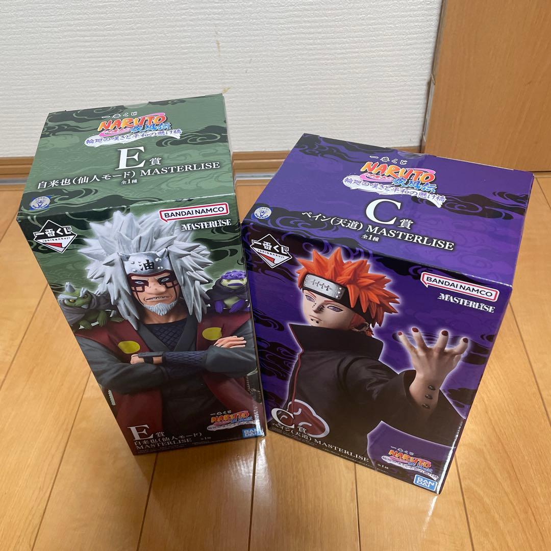 一番くじNARUTO E賞　自来也フィギュア C賞ペイン　フィギュア