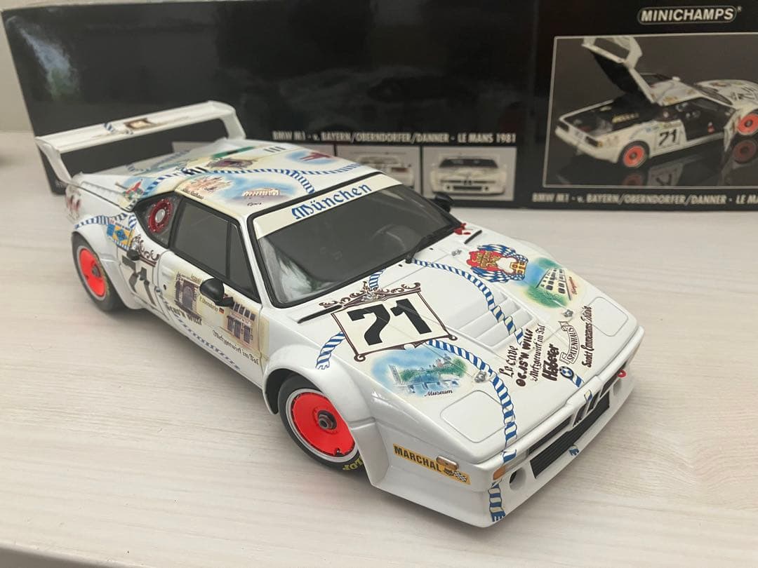 ミニチャンプス  M1 Pro car ルマン 1/18