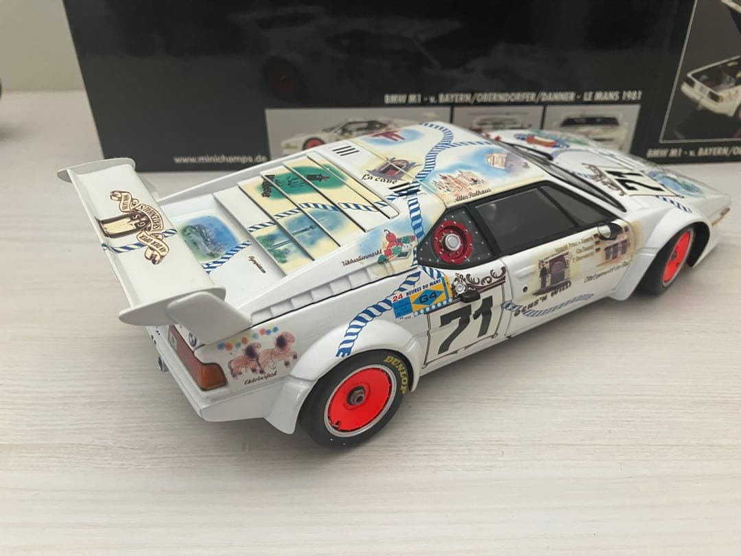 ミニチャンプス  M1 Pro car ルマン 1/18