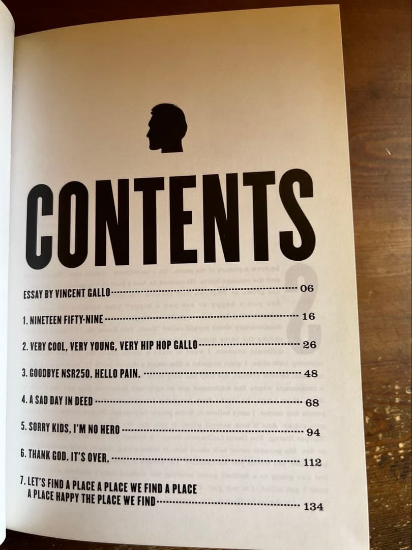 Gallo 1962-1999 ヴィンセント・ギャロ　写真集　古本